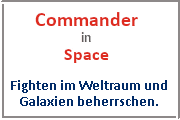 Online Spiele Lk. Böblingen - Sci-Fi - Commander in Space